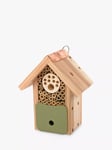 Wildlife World Wood Bee Barn, Natural/Green