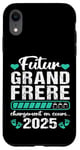 Coque pour iPhone XR Futur Grand Frère 2025 Annonce Naissance Grossesse Cadeau