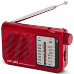 AIWA Pocket Radio med FM/MW - Röd