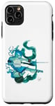 Coque pour iPhone 11 Pro Max TMNT x Lily Stock Collection Leonardo Watercolor Art