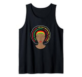 Afro Woman I Am The Storm Black History Month Tank Top