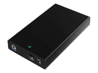 CoreParts - Boitier externe - 3.5" - SATA 6Gb/s - USB 3.0 - noir