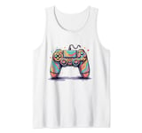 Gamer Retro Arcade Console Gaming Video Game Controller Tank Top