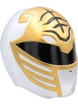 White Power Ranger Helmet (Hasbro Official) Funidelia