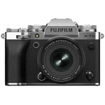Fujifilm X-T5 + XF 16-50mm f/2.8-4.8 R LM WR -järjestelmäkamera, hopea