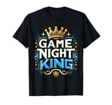 Game Night King Womens Boardgame Lover Board Game Player T-Shirt