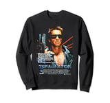 The Terminator Poster Movie Retro Sci-Fi Time Traveler Gamer Sweatshirt