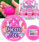 MAGIC UNICORN POO GLITTER PUTTY TOY SLIME PARTY BAG CHRISTMAS STOCKING FILLERS