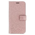 Étui iPhone SE 2022 / 2020 et 8 / 7 Portefeuille Motif Mandala Arbre Rose gold