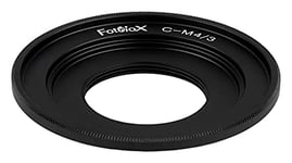 Fotodiox Lens Mount Adapter Compatible with C-Mount CCTV/Cine Lenses on Micro Four Thirds Mount Cameras