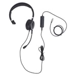 Phone Headset Plug And Play Customer Service Headset Supports USB C To USB