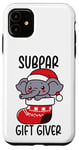 iPhone 11 Ugly Christmas Funny White Elephant Gift Subpar Gift Giver Case