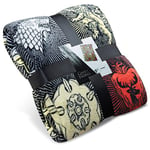 Game of Thrones Official Goodies Throne of Iron Throne Fleece Sofa Blanket