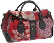 Desigual Bols Salad Bag Big Rose, Sac à main - Bleu (3083 Rojo Fuerte)