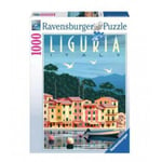 Ravensburger - Puzzle 1000 pièces - Carte Postale de Ligurie - Adultes et Enfants dès 14 Ans - Puzzle de qualité supérieure - Art& Evasion - 17614