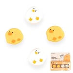 Geekshare Cute Chicks Chicken Thumb Grips Compatible with the Nintendo Switch Joy-Cons OLED and Switch Lite Silicone Protective Covers - 4 Pack