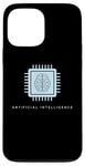 Coque pour iPhone 13 Pro Max Technologie de puce informatique intelligence artificielle IA