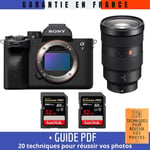 Sony A7 IV + FE 24-70mm f/2.8 GM + 2 SanDisk 32GB Extreme PRO UHS-II SDXC 300 MB/s + Guide PDF ""20 TECHNIQUES POUR RÉUSSIR VOS PHOTOS