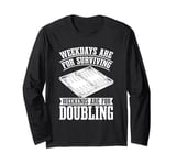 Board Game Strategy - Dice Backgammon Long Sleeve T-Shirt