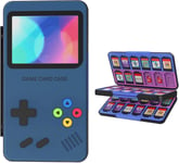 Boîte De Rangement Switch Game Card Pour Nintendo Switch/Switch Oled/Switch Lite, Porte-Cartes De Jeu Avec 48 Emplacements Pour Cartes De Jeu Et 24 Emplacements Pour Cartes Micro Sd.