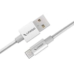 UNIQO Cavo USB 2.0 – Micro USB antigroviglio in nylon per ricarica e trasferimento dati, lunghezza 1 metro, per smartphone Android, tablet, Kindle, MP3