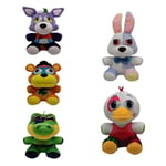 Zhongkaihua Safety Breach FNAF Peluche Five Night At Freddy'S Fantôme Foxy/Bb/Freddy/Chica/Mangle/Marionnette en peluche douce