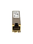 StarTech.com Gigabit RJ45 Copper SFP Transceiver Module - HP J8177C Compatible