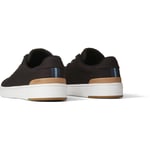 Toms TRVL Lite 2.0 Low 100% Cotton Mens Black Trainers material_cotton - Size UK 7