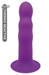 Dream Toys Premium Ribbed Dildo Purple