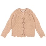 Konges Sløjd Smilla Stickad Cardigan Ljusrosa | Rosa | 5-6 years