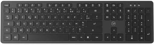 Ml313986¿Clavier Sans Fil Premium Pour Windows¿Récepteur Usb Et Usb-C,Frappe Précise,Touches Plates Et Silencieuses,Pavé Numérique,Disposition Azerty¿Noir