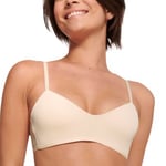 Sloggi BH Soft Adapt Padded Bra Beige XL+ Dam