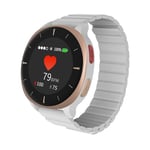 Montre Connectée Moniteur - Audar E2 - Suivi des Signes Vitaux pour Fréquence Cardiaque/Pression artérielle/SpO2/Température, Alarme SOS GPS/Détection Chute - Données Via Plateforme Cloud IoT, IP67