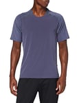 Nike M NK TCH PCK Tech Knit SS Top T-Shirt Homme, Violet sablé/Noir réfléchissant, s