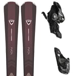 ROSSIGNOL Nova 4 + Xpress W 10 Gw B83 Noir / Violet 154 2025 - *prix inclut le code SNOW10