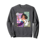 Disney The Hunchback Of Notre Dame Esmeralda Dancing Logo Sweatshirt