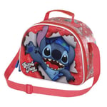 Disney Lilo et Stitch Thing-Sac à Goûter 3D, Rose, 25,5 x 20 cm