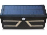 Vägglampa Ab Com Solar Led-Panel Rörelsesensor Vägglampa Ip65 Justerbar Ljusstyrka Abs