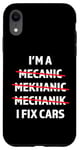 iPhone XR I'm A Mechanic, I Fix Cars Funny Car Mechanic Auto Shop Case