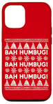 Coque pour iPhone 12/12 Pro Citation Anti-Noël de Dickens Scrooge un Bah Humbug