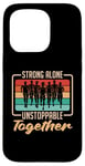 iPhone 15 Pro Strong Alone Unstoppable Retro Race Cross Country Running Case