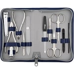 marQus kit manucure set 12 pc de Solingen Allemagne - coffret cadeau femme/homme, coupe ongle homme/femme, limes a ongles professionnelle, pince a epiler, kit ongle cuir