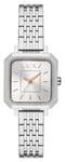 Armani Exchange AX5724 Women's (27mm) Silver Square Dial / Watch