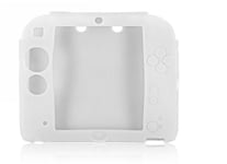 Housse Etui De Protection Silicone Pour Nintendo 2 Ds 2ds - Anti Choc / Rayures - Blanc