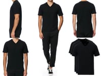 Hugo Boss 3-Pack Logo Comfort Pure V-Neck T-Shirt Top Shirt Wow M