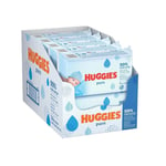 Huggies Baby Wet Pure Extra Care Wipes 72 Wipes x 10 Packets [MEGA VALUE]