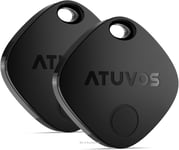 ATUVOS Air Tracker Tag Item Finder-2 Pack, Compatible with Apple Find My iOS for