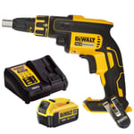 Dewalt DCF620N 18V Brushless Drywall Screwdriver With 1 x 4.0Ah Battery Charger