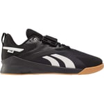 Reebok Lifter PR III Mens Weightlifting Shoes Black Bodybuilding Lifting Boots