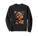 Yorkshire Terrier Happy - Yorkshire Terrier Sweatshirt